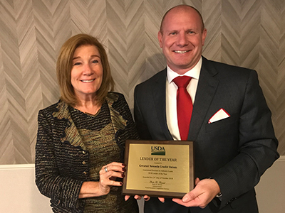 2018 Credit Union Lender of the Year